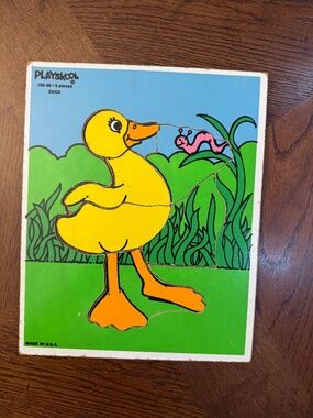 Playskool puzzle vintage